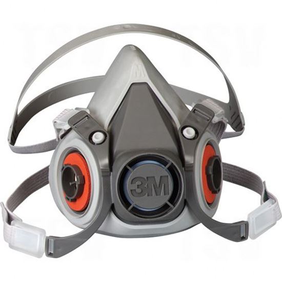 Image sur Respirateurs à demi-masque série 6000 à faible entretien