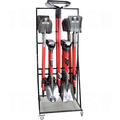 Image de Présentoir portable pour pelles & râteaux