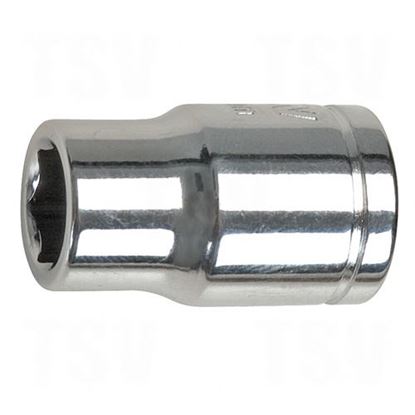 Image de Accessoires pour cliquet 3/8" - Douilles SAE longueur standard à prise 3/8", 6 pans