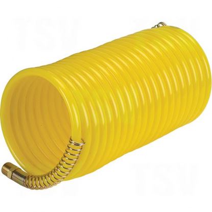 Image de Tuyaux à air auto rétractables en nylon a/raccords