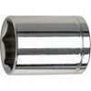 Image de Accessoires pour cliquet 1/4" - Douille métrique longueur standard, 6 pans