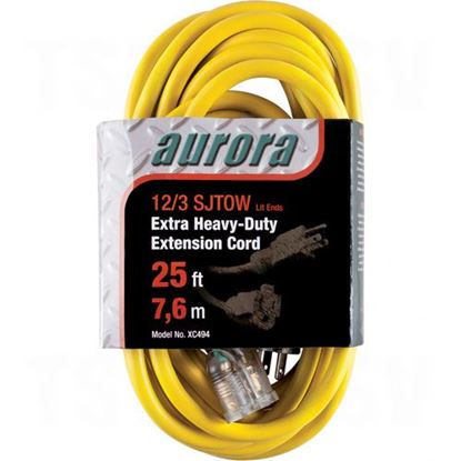 Image de Cordons rallonges pour l'extérieur en vinyle avec indicateur lumineux