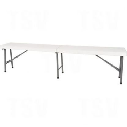 Image de Bancs pliants en polyéthylène