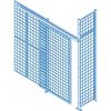 Image sur Composantes pour partitions & cloisons grillagées - Portes coulissantes