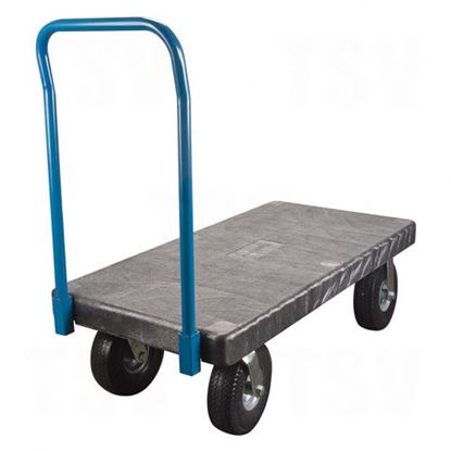 Image de Chariots à plateforme en plastique