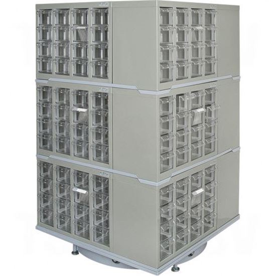 Image sur Carrousel de casiers à 192 tiroirs industriels & robustes