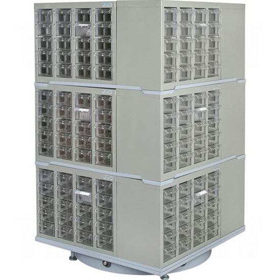 Image sur Carrousel de casiers à 240 tiroirs industriels & robustes