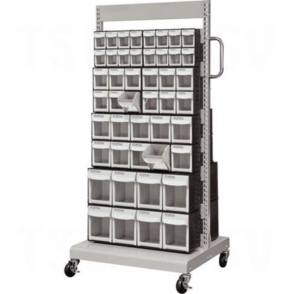 Image de Servantes mobiles de bacs à plateaux inclinables