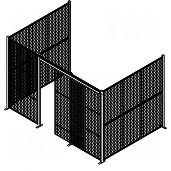 Image sur Partitions & cloisons grillagée