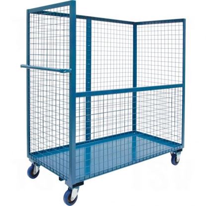 Image de Chariot grillagé pour transport 24¨ x 36¨ Sans écran rabattable
