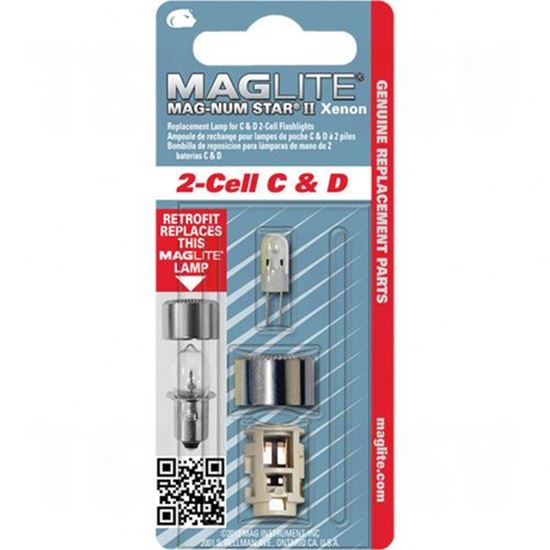 Image sur Ampoule de rechange pour lampe de poche Maglite(MD) à 2 piles C & D