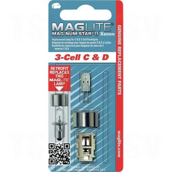 Image sur Ampoule de rechange pour lampe de poche Maglite(MD) à 3 piles C & D