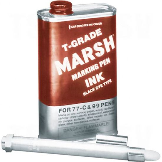 Image sur Marqueurs à cartouche rechargeable Marsh 99 - Encre, calibre T