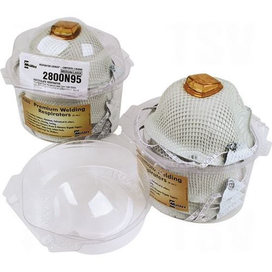 Image sur Contenants Respirator Locker(MD) avec respirateurs pour particules de qualité pour la soudure