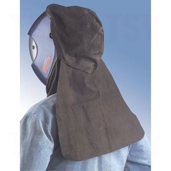 Image sur Accessoires pour casque de soudeur - Protecteurs de cou en cuir
