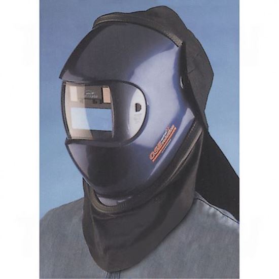 Image sur Accessoires pour casque de soudeur - Protecteurs de poitrine en cuir