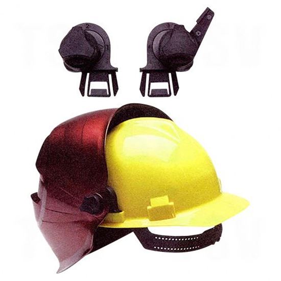 Image sur Accessoires pour masque de soudeur - Adaptateurs pour casques de sécurité