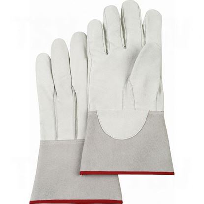 Image de Gants pour soudeur TIG en cuir de porc
