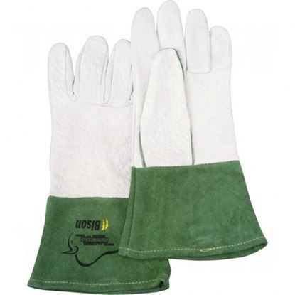 Image de Gants pour soudeur TIG en cuir de bison
