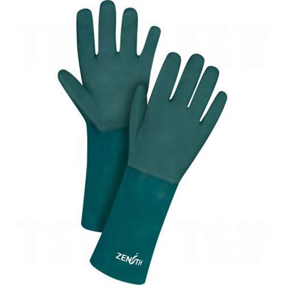 Image de Gants verts en pvc à deux épaisseurs