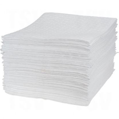 Image de Feuilles d'absorbants en fibres fines naturelles - Huile seulement