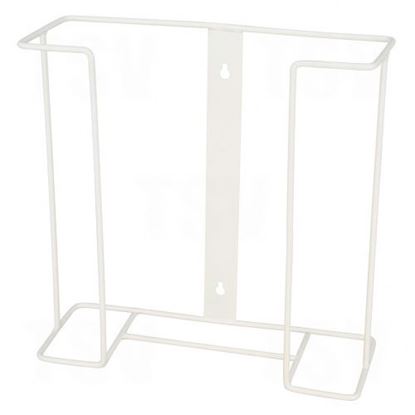 Image de Distributeur de gants mural en fil métallique