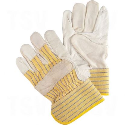 Image de Gants d'ajusteur en cuir fleur de vache non doublés de qualité standard