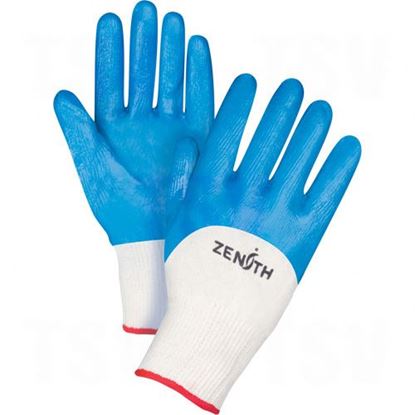 Image de Gants enduits de nitrile moyen - doublure en coton
