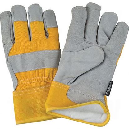 Image de Gants d'ajusteur en cuir de vache refendu doublés de Thinsulate(MC)
