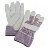 Image de Gants d'ajusteur de première qualité en cuir de vache refendu avec paume renforcée