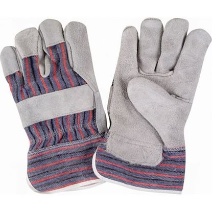 Image de Gants d'ajusteur en cuir de vache refendu