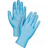 Image de Gants de qualité examen en vinyle bleu
