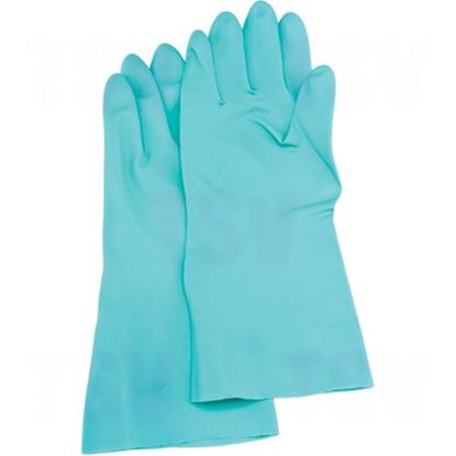 Image de Gants en nitrile vert sans doublure, 15 mil