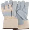 Image de Gants doublés de PEHP en cuir de vache refendu et résistants aux coupures