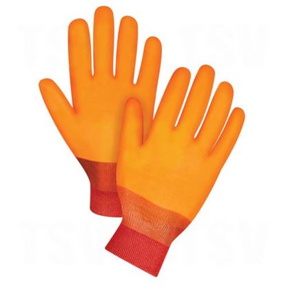 Image de Gants en pvc doublés pour l'hiver