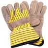 Image de Gants d'ajusteur en cuir de vache refendu de qualité standard à paume double