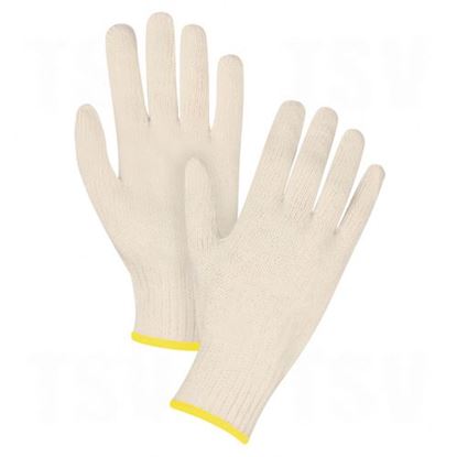 Image de Gants en tricot de ficelle poly/coton