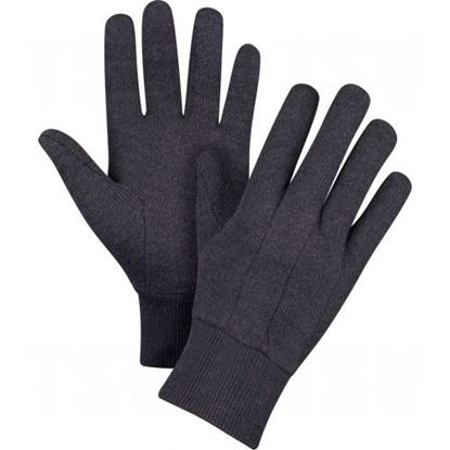Image de Gants de jersey brun