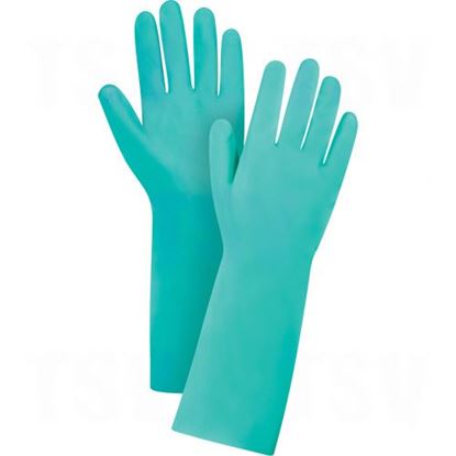 Image de Gants en nitrile vert sans doublure