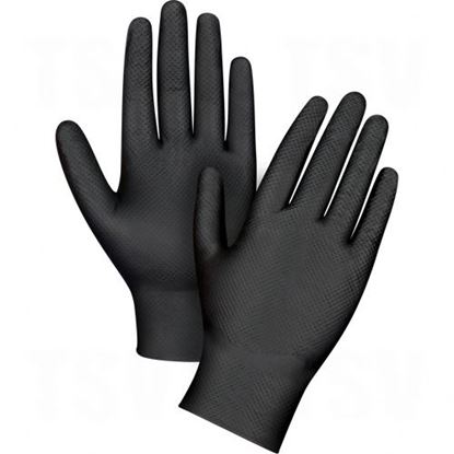 Image de Gants en nitrile noir robuste