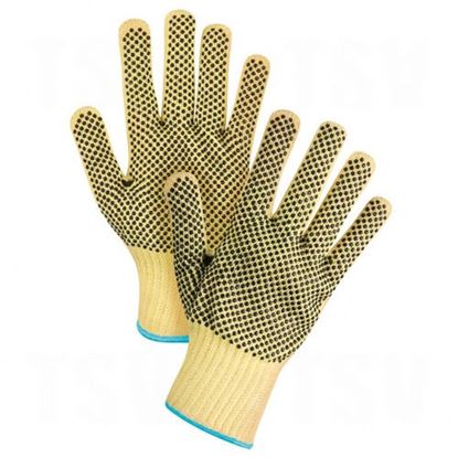 Image de Gants en tricot de Kevlar(MD) avec pois en PVC