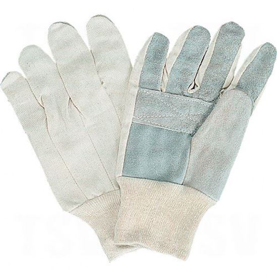 Image sur Gants à paume en cuir de vache refendu de qualité standard