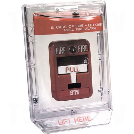 Image sur Couvercles pour alertes d'incendie - couvercles pour alertes intérieures Stopper(MD) II