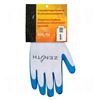 Image de Gants en tricot de coton/poly sans coutures de calibre 10 enduits de latex de caoutchouc naturel