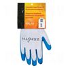 Image de Gants en tricot de coton/poly sans coutures de calibre 10 enduits de latex de caoutchouc naturel