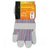 Image de Gants d'ajusteur à avec paume renforcée en cuir de vache refendu de meilleure qualité