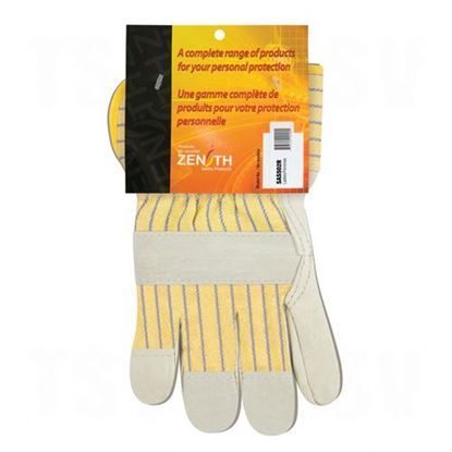 Image de Gants d'ajusteur en cuir fleur de vache doublés de qualité supérieure