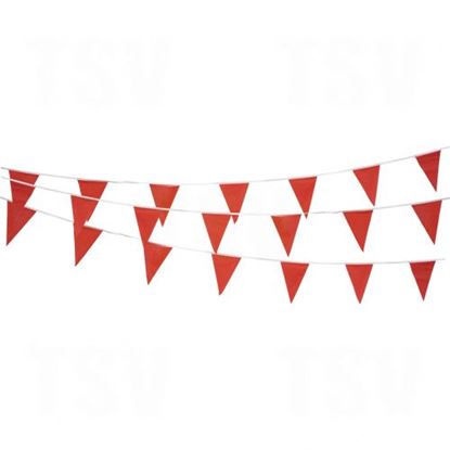 Image de Cordon de fanions rouges