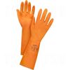 Image de Gant doublé en latex orange