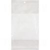 Image de Sacs en poly refermables avec étiquette blanche